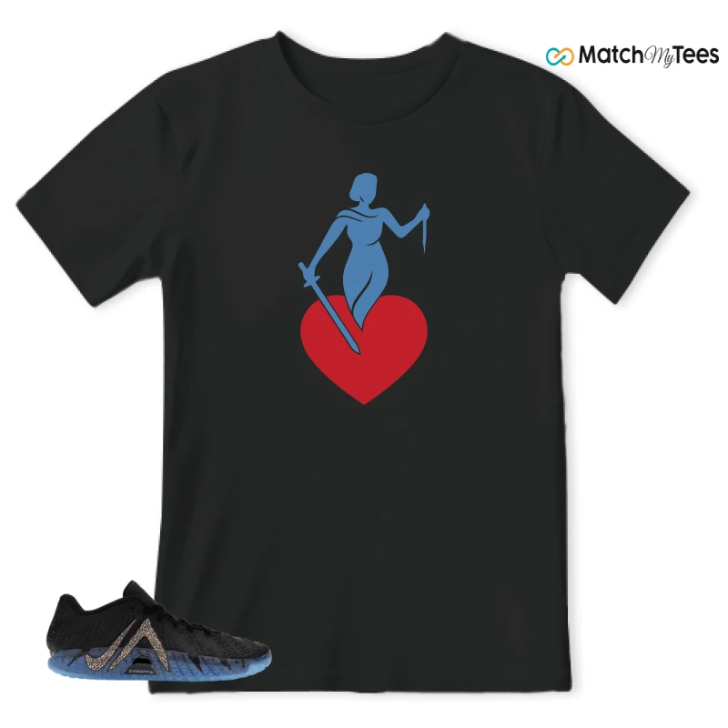 NIKE JA 3 SWAROVSKI WARNING LABEL SNEAKER Matching Tees t-shirt