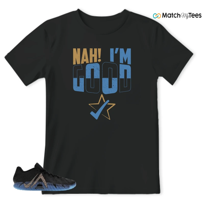 NIKE JA 3 SWAROVSKI WARNING LABEL SNEAKER Matching Tees t-shirt