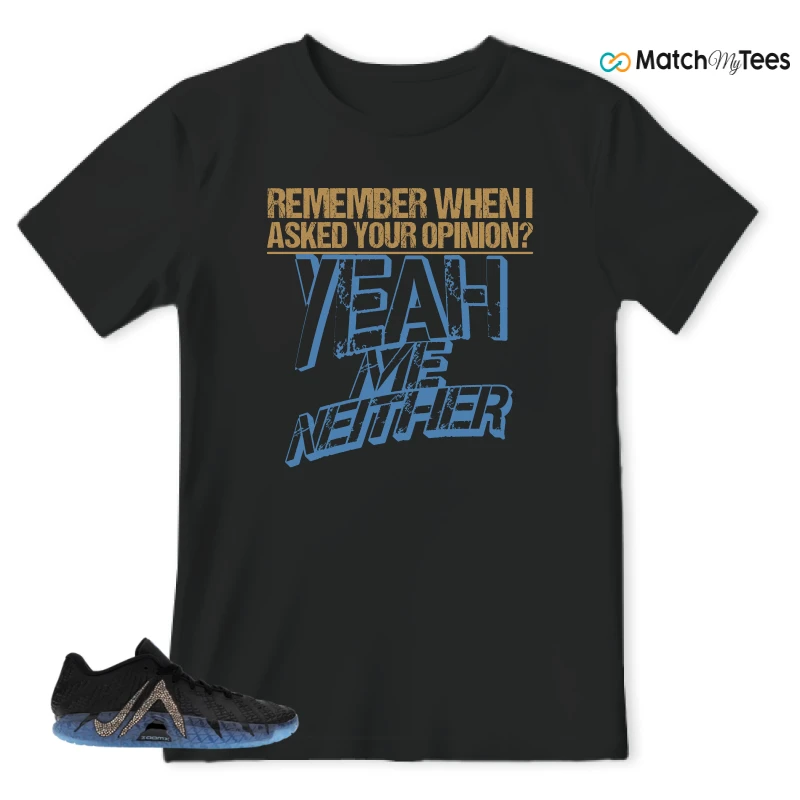 NIKE JA 3 SWAROVSKI WARNING LABEL SNEAKER Matching Tees t-shirt