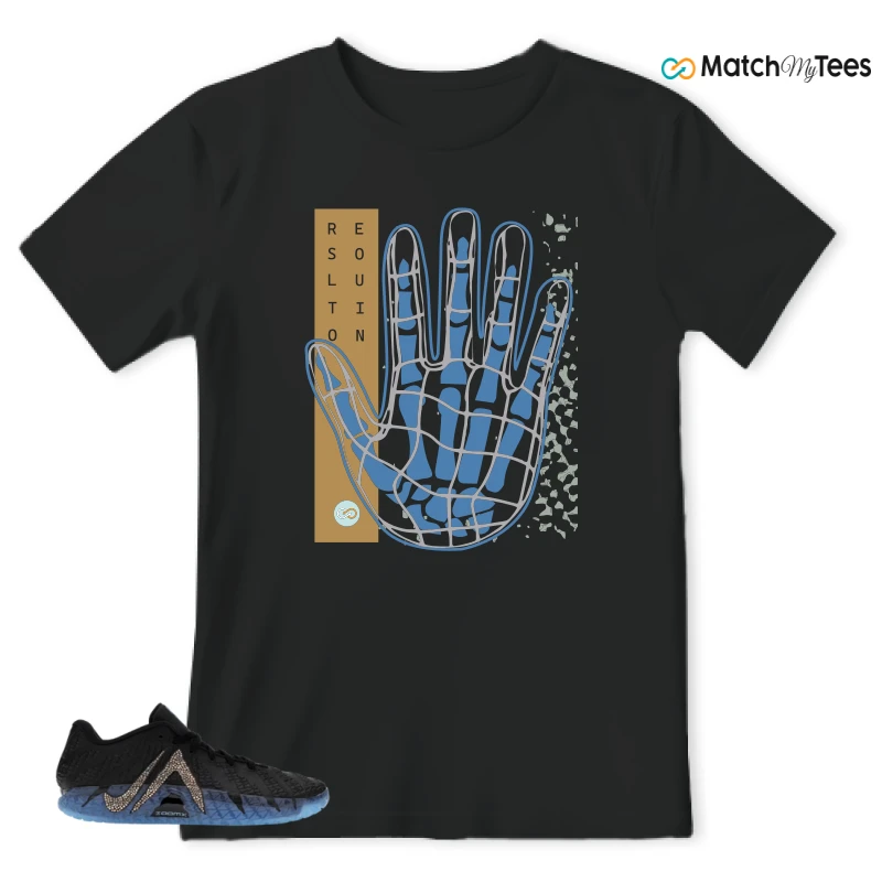NIKE JA 3 SWAROVSKI WARNING LABEL SNEAKER Matching Tees t-shirt