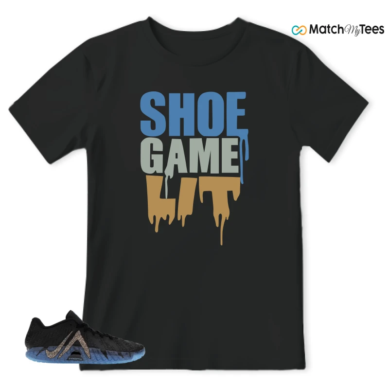 NIKE JA 3 SWAROVSKI WARNING LABEL SNEAKER Matching Tees t-shirt