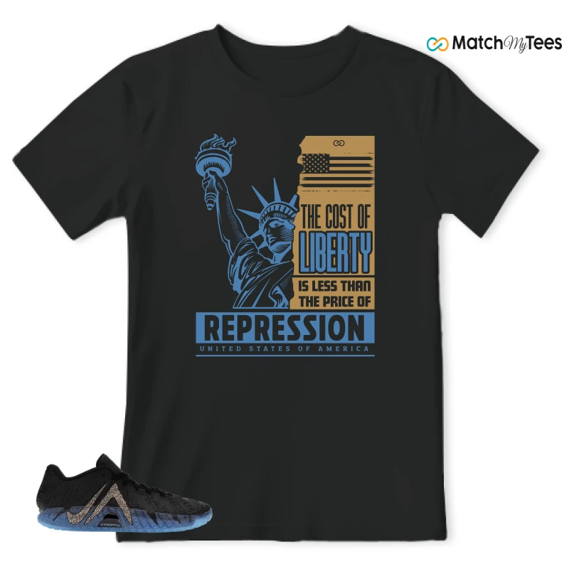 NIKE JA 3 SWAROVSKI WARNING LABEL SNEAKER Matching Tees t-shirt
