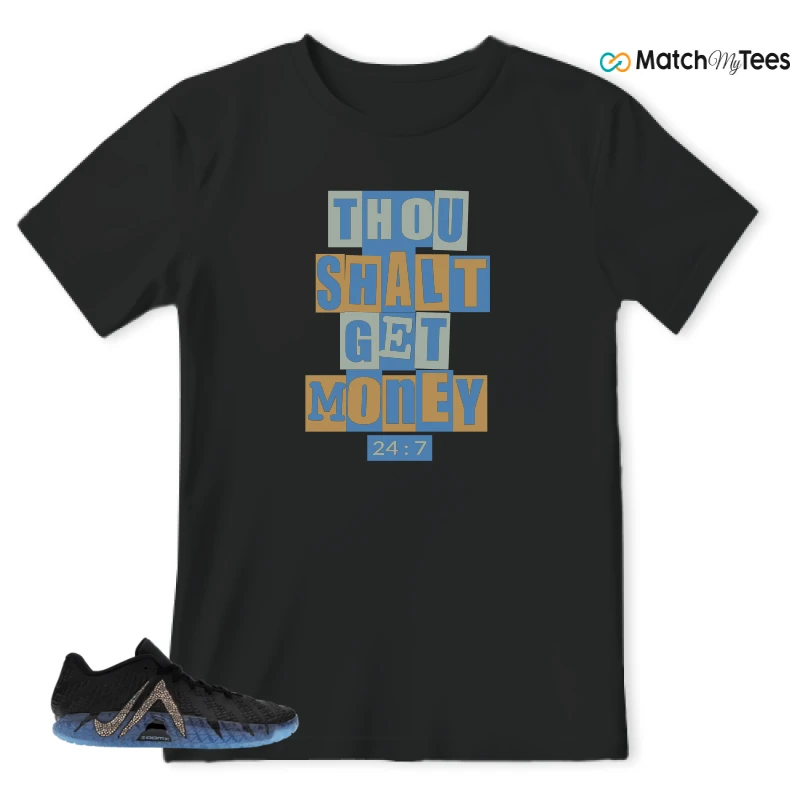 NIKE JA 3 SWAROVSKI WARNING LABEL SNEAKER Matching Tees t-shirt