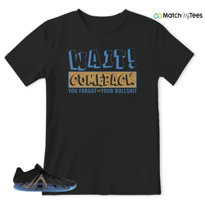 NIKE JA 3 SWAROVSKI WARNING LABEL SNEAKER Matching Tees t-shirt