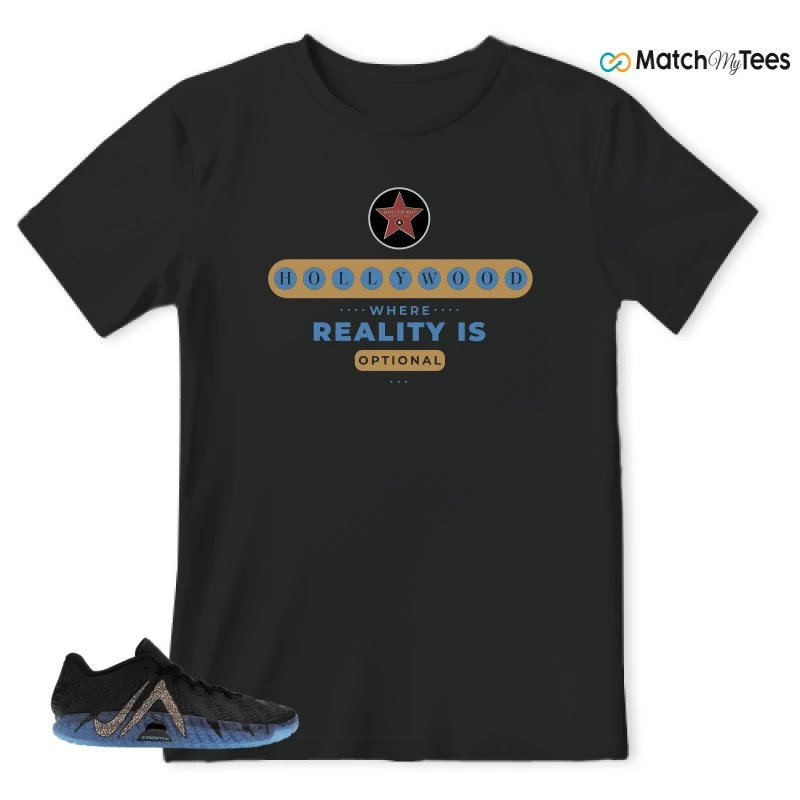 NIKE JA 3 SWAROVSKI WARNING LABEL SNEAKER Matching Tees t-shirt