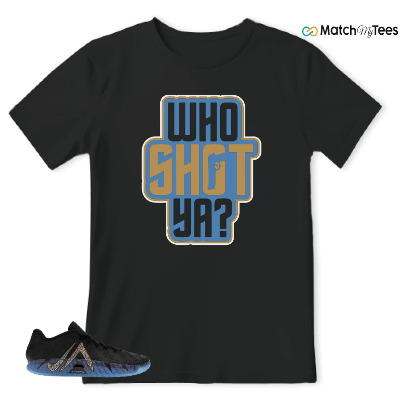 NIKE JA 3 SWAROVSKI WARNING LABEL SNEAKER Matching Tees t-shirt