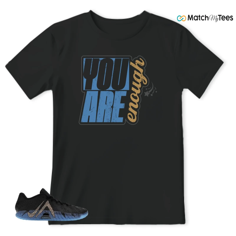 NIKE JA 3 SWAROVSKI WARNING LABEL SNEAKER Matching Tees t-shirt