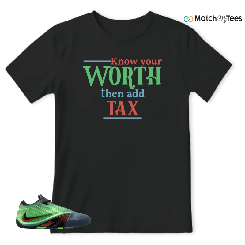 NIKE JA 4 NIGHTMARE SNEAKER/OBSIDIAN/MULTI-COLOR/BLACK/VOLTAGE GREEN/METALLIC SILVER matching T-shirt