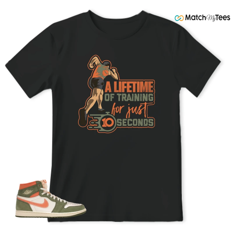 NIKE JORDAN 1 HIGH CRAFT CELADON SNEAKER Matching Tees t-shirt
