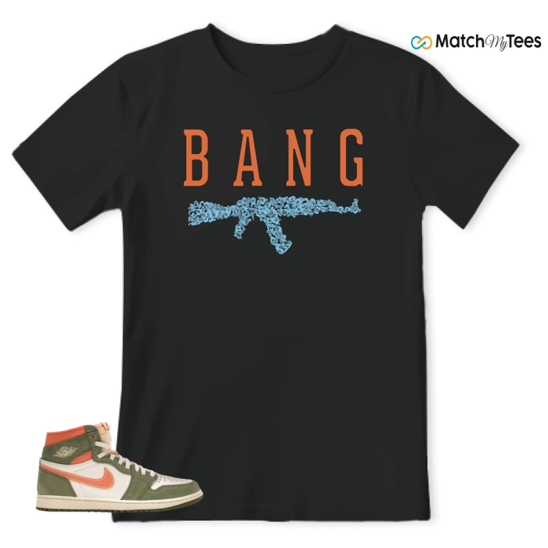 NIKE JORDAN 1 HIGH CRAFT CELADON SNEAKER Matching Tees t-shirt