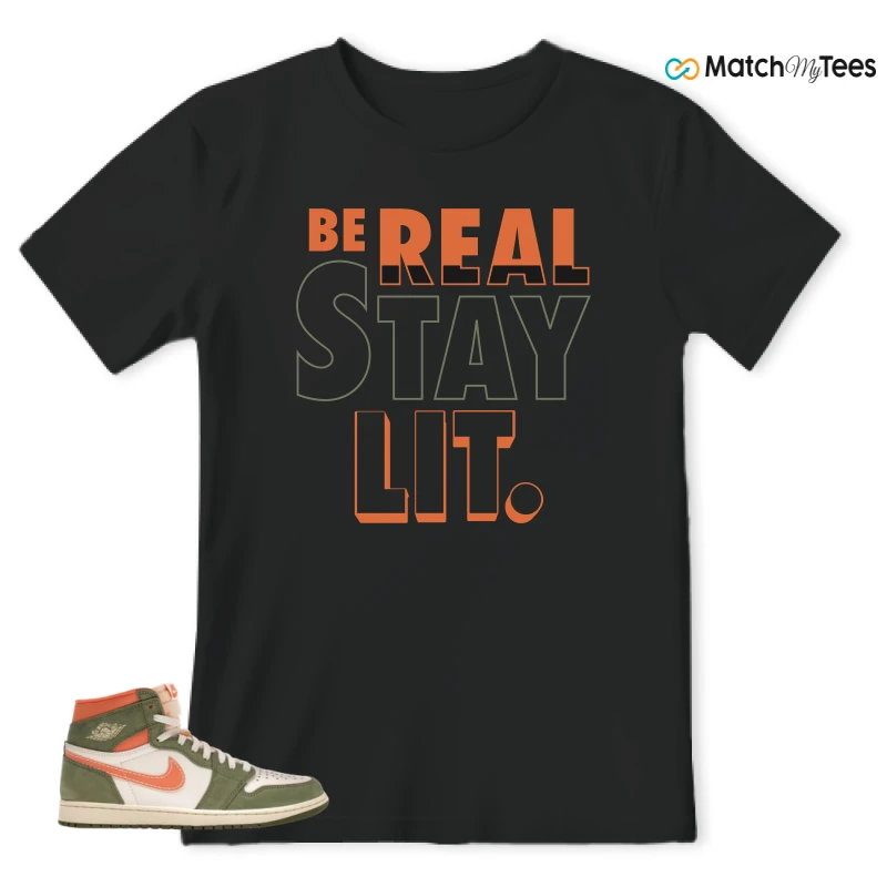 NIKE JORDAN 1 HIGH CRAFT CELADON SNEAKER Matching Tees t-shirt