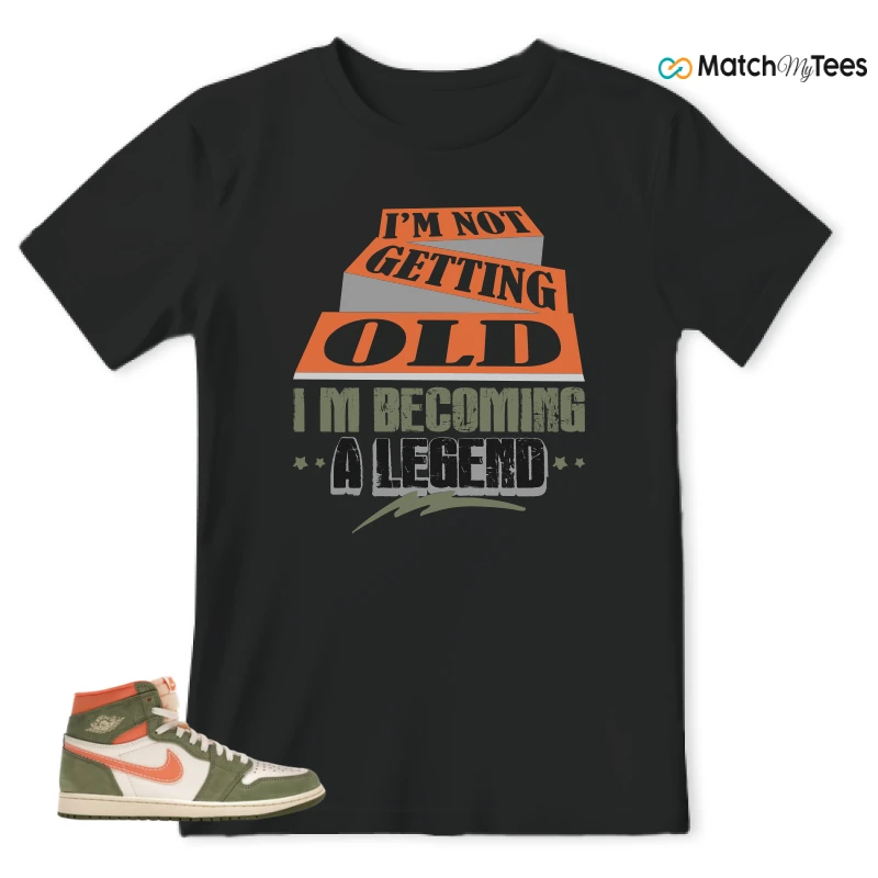 NIKE JORDAN 1 HIGH CRAFT CELADON SNEAKER Matching Tees t-shirt