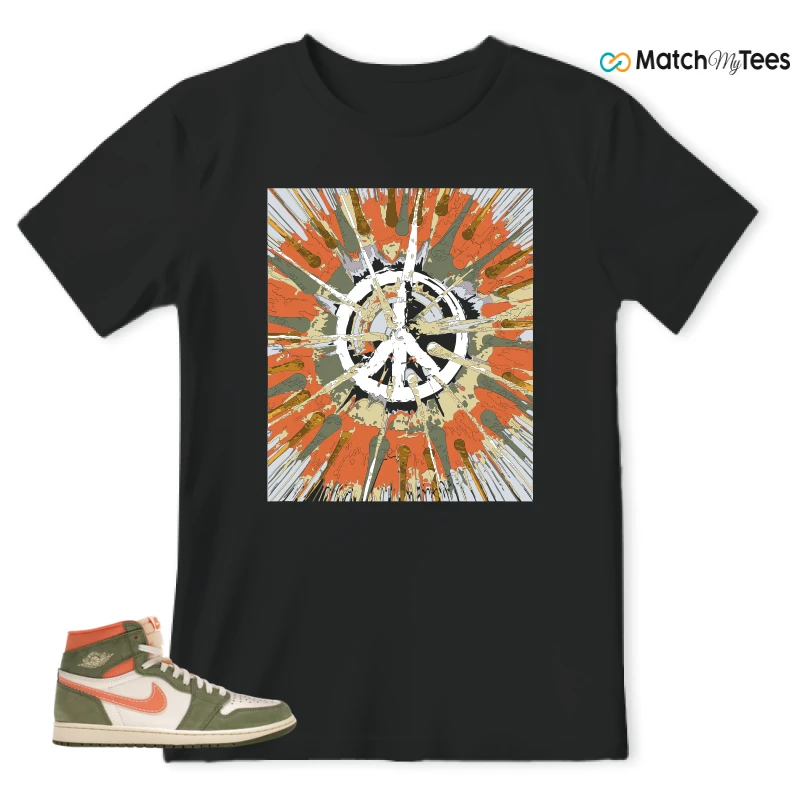 NIKE JORDAN 1 HIGH CRAFT CELADON SNEAKER Matching Tees t-shirt