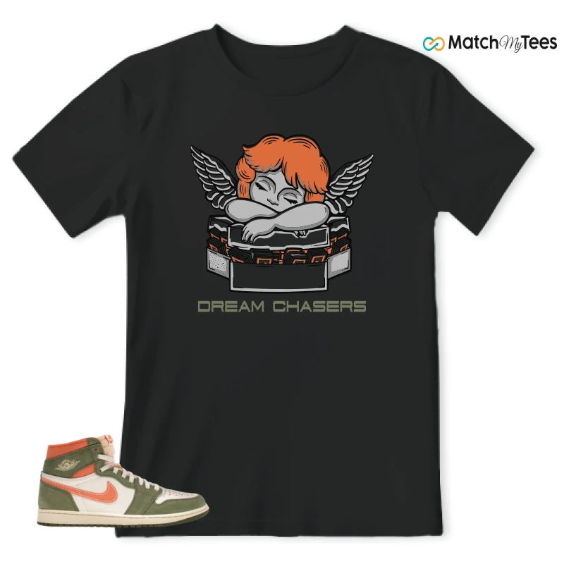 NIKE JORDAN 1 HIGH CRAFT CELADON SNEAKER Matching Tees t-shirt