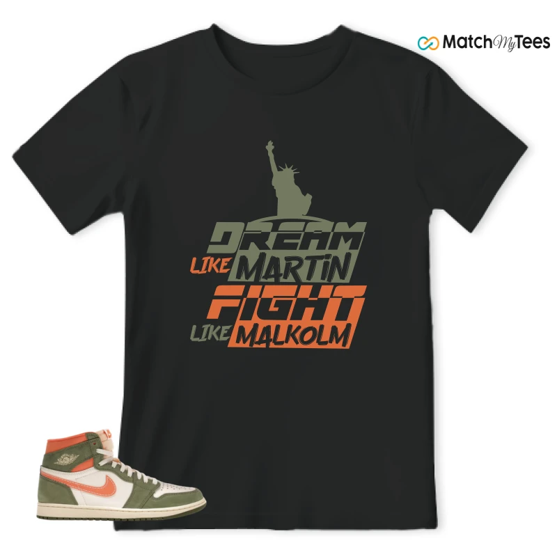 NIKE JORDAN 1 HIGH CRAFT CELADON SNEAKER Matching Tees t-shirt