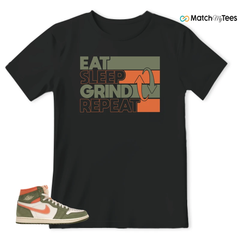 NIKE JORDAN 1 HIGH CRAFT CELADON SNEAKER Matching Tees t-shirt