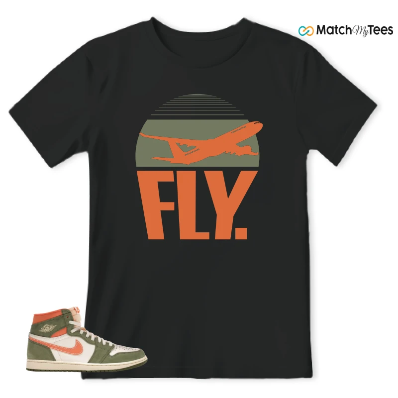 NIKE JORDAN 1 HIGH CRAFT CELADON SNEAKER Matching Tees t-shirt