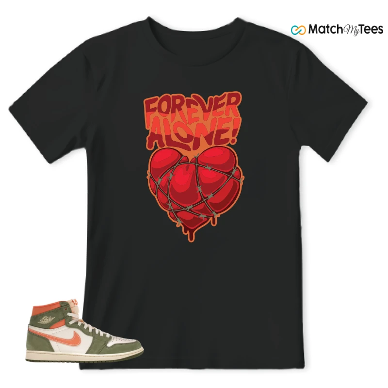 NIKE JORDAN 1 HIGH CRAFT CELADON SNEAKER Matching Tees t-shirt