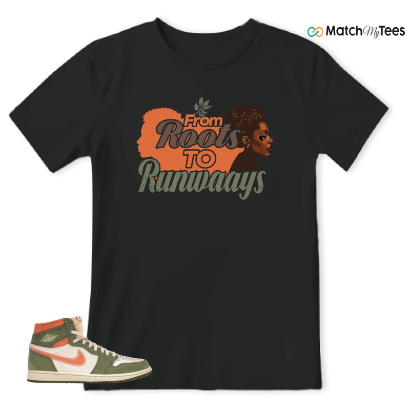 NIKE JORDAN 1 HIGH CRAFT CELADON SNEAKER Matching Tees t-shirt