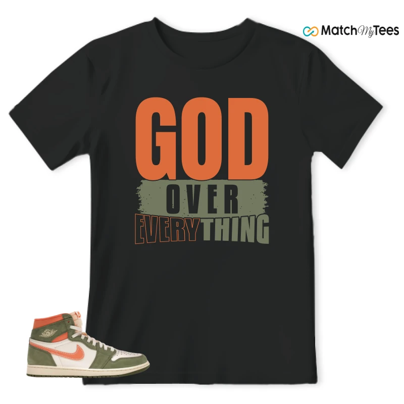 NIKE JORDAN 1 HIGH CRAFT CELADON SNEAKER Matching Tees t-shirt