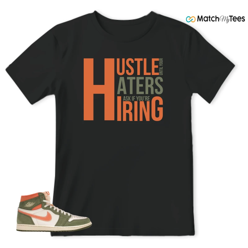 NIKE JORDAN 1 HIGH CRAFT CELADON SNEAKER Matching Tees t-shirt