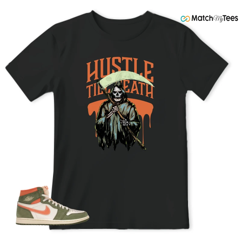 NIKE JORDAN 1 HIGH CRAFT CELADON SNEAKER Matching Tees t-shirt