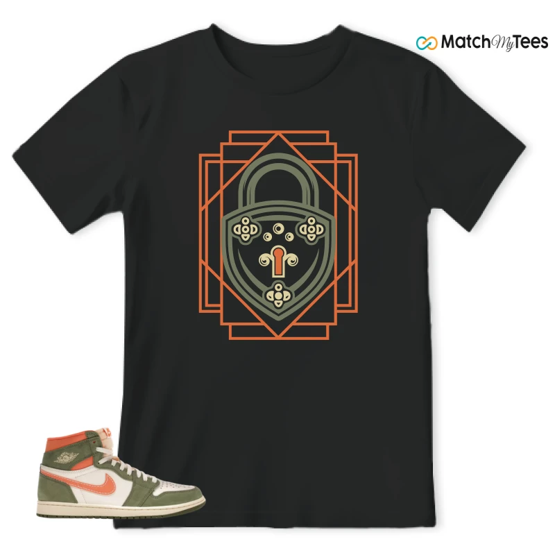 NIKE JORDAN 1 HIGH CRAFT CELADON SNEAKER Matching Tees t-shirt