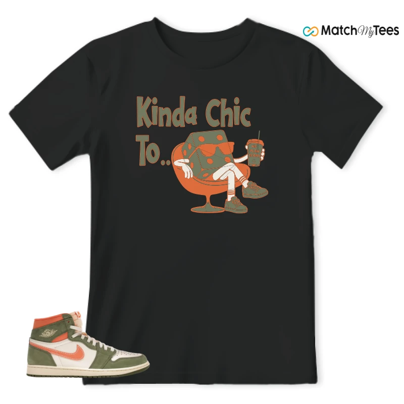NIKE JORDAN 1 HIGH CRAFT CELADON SNEAKER Matching Tees t-shirt