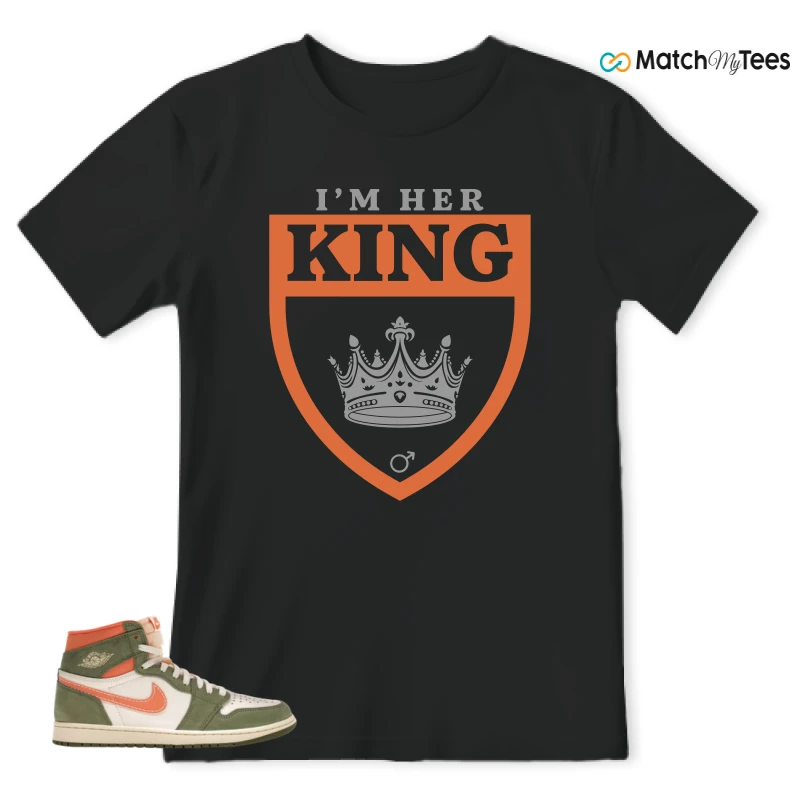 NIKE JORDAN 1 HIGH CRAFT CELADON SNEAKER Matching Tees t-shirt