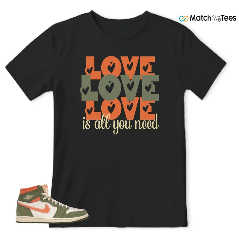 NIKE JORDAN 1 HIGH CRAFT CELADON SNEAKER Matching Tees t-shirt
