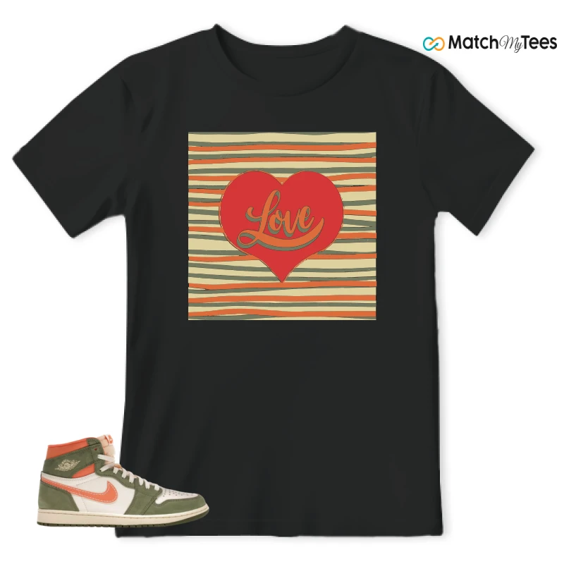 NIKE JORDAN 1 HIGH CRAFT CELADON SNEAKER Matching Tees t-shirt