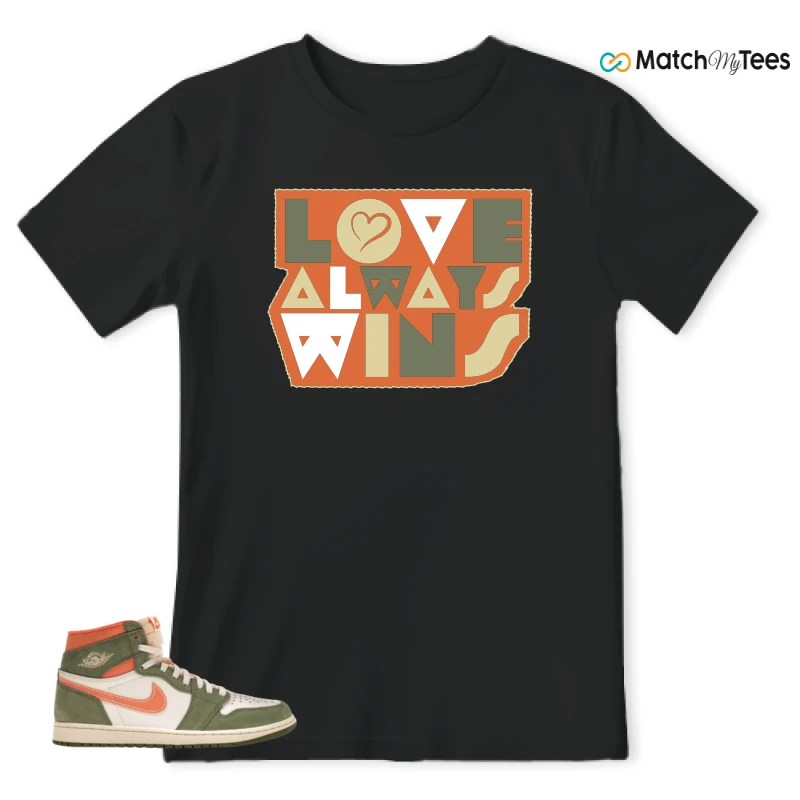 NIKE JORDAN 1 HIGH CRAFT CELADON SNEAKER Matching Tees t-shirt