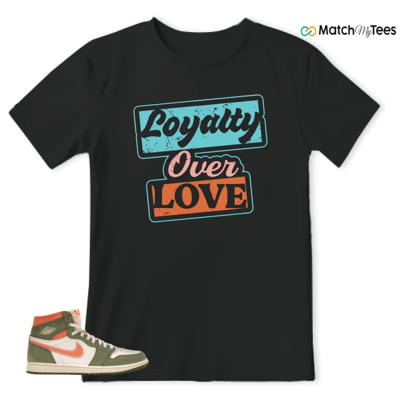 NIKE JORDAN 1 HIGH CRAFT CELADON SNEAKER Matching Tees t-shirt