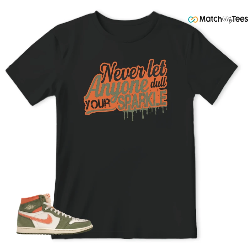 NIKE JORDAN 1 HIGH CRAFT CELADON SNEAKER Matching Tees t-shirt