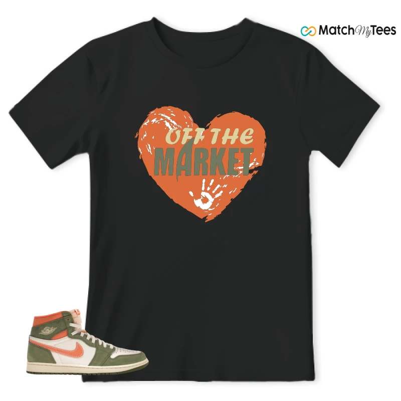 NIKE JORDAN 1 HIGH CRAFT CELADON SNEAKER Matching Tees t-shirt