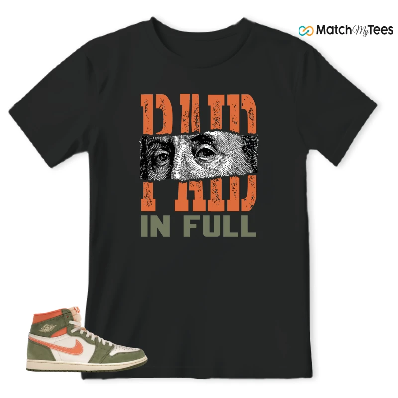 NIKE JORDAN 1 HIGH CRAFT CELADON SNEAKER Matching Tees t-shirt