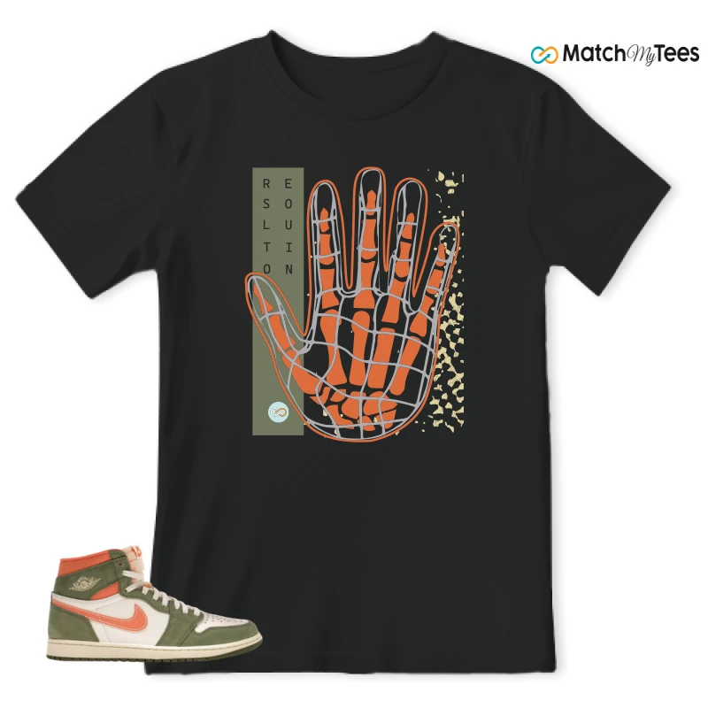 NIKE JORDAN 1 HIGH CRAFT CELADON SNEAKER Matching Tees t-shirt