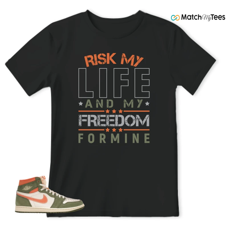 NIKE JORDAN 1 HIGH CRAFT CELADON SNEAKER Matching Tees t-shirt