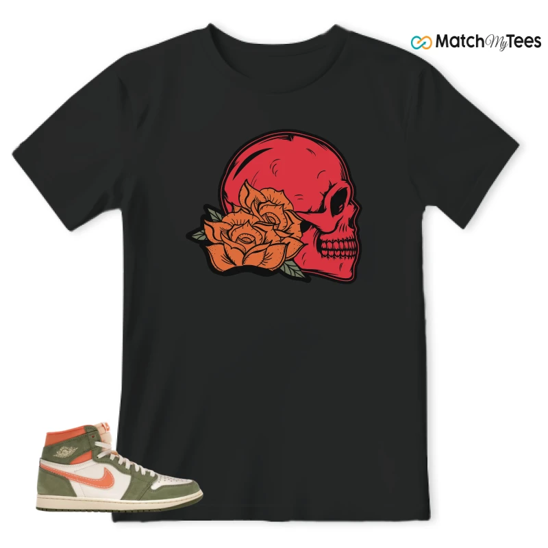 NIKE JORDAN 1 HIGH CRAFT CELADON SNEAKER Matching Tees t-shirt