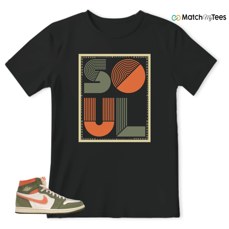 NIKE JORDAN 1 HIGH CRAFT CELADON SNEAKER Matching Tees t-shirt