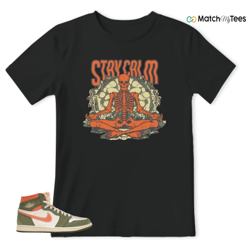 NIKE JORDAN 1 HIGH CRAFT CELADON SNEAKER Matching Tees t-shirt