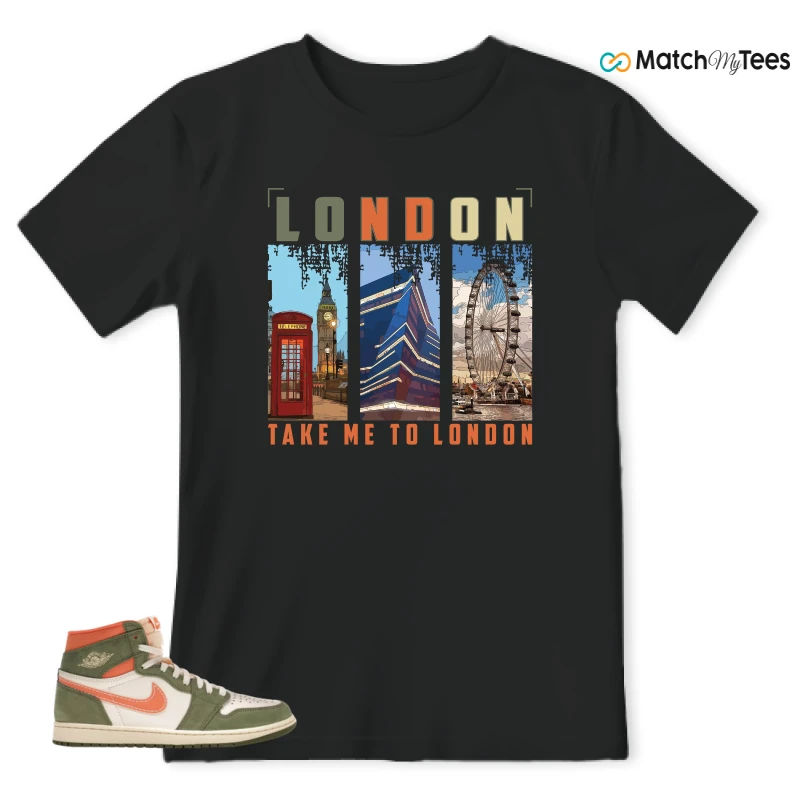 NIKE JORDAN 1 HIGH CRAFT CELADON SNEAKER Matching Tees t-shirt