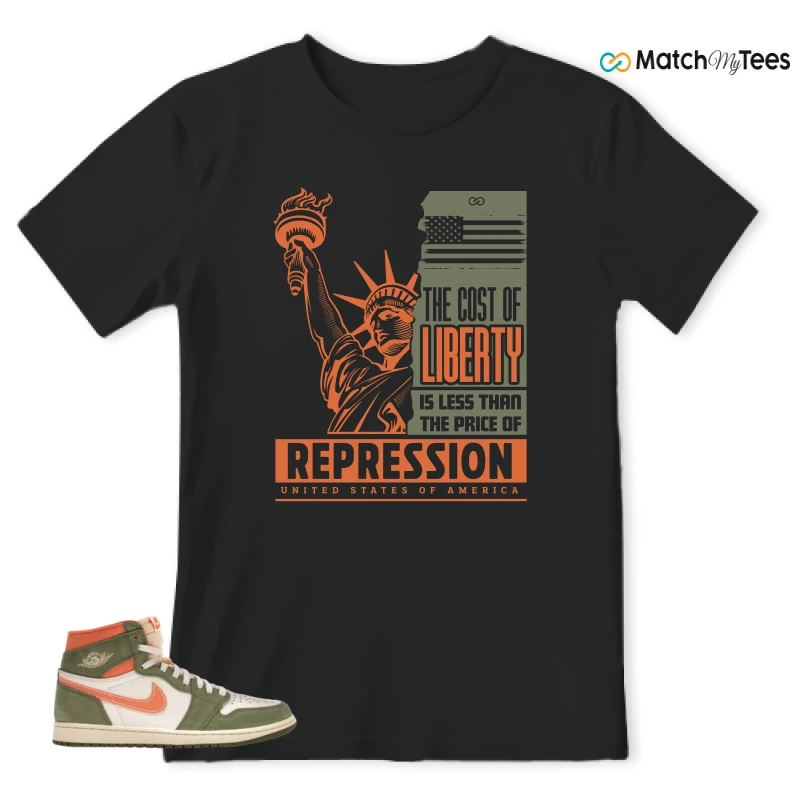 NIKE JORDAN 1 HIGH CRAFT CELADON SNEAKER Matching Tees t-shirt