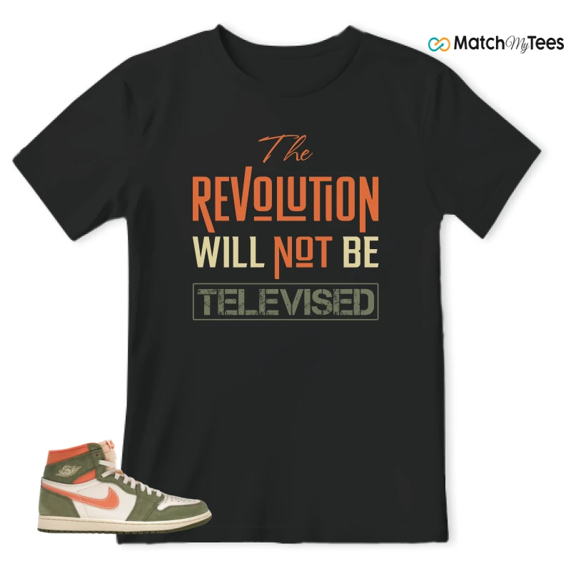 NIKE JORDAN 1 HIGH CRAFT CELADON SNEAKER Matching Tees t-shirt