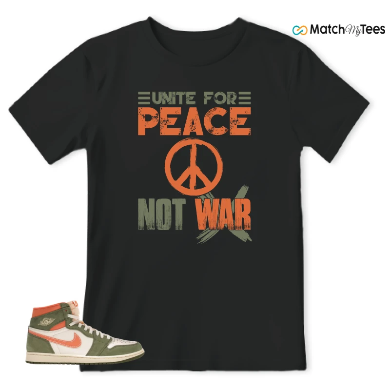 NIKE JORDAN 1 HIGH CRAFT CELADON SNEAKER Matching Tees t-shirt