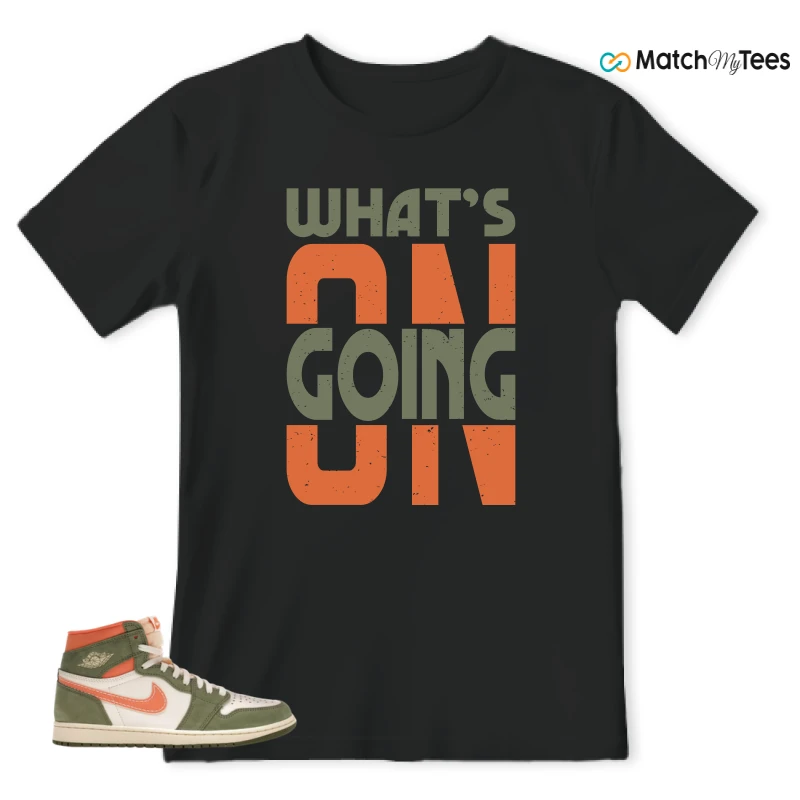 NIKE JORDAN 1 HIGH CRAFT CELADON SNEAKER Matching Tees t-shirt