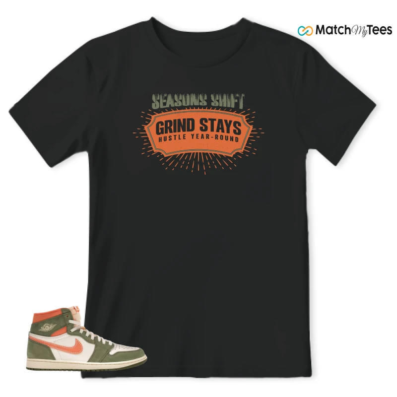 NIKE JORDAN 1 HIGH CRAFT CELADON SNEAKER Matching Tees t-shirt