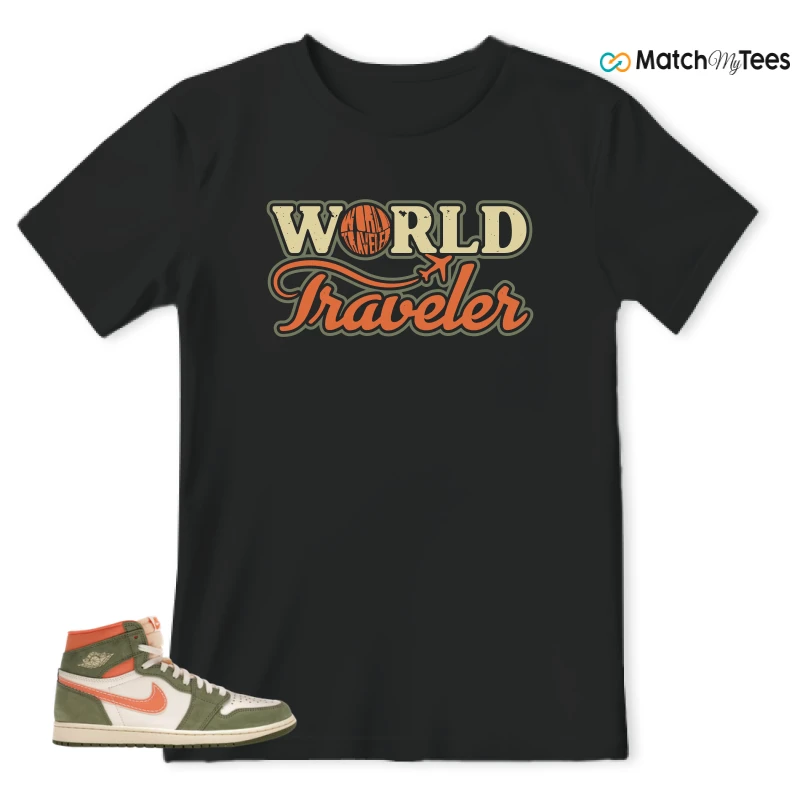 NIKE JORDAN 1 HIGH CRAFT CELADON SNEAKER Matching Tees t-shirt