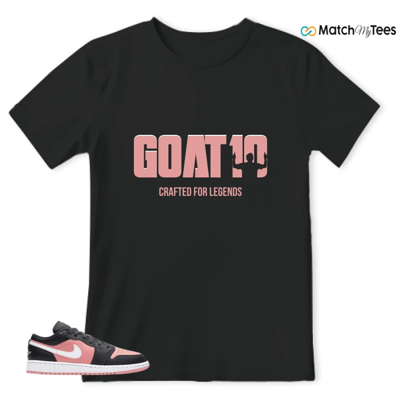Goat 10 Black matching T-shirt T-shirt