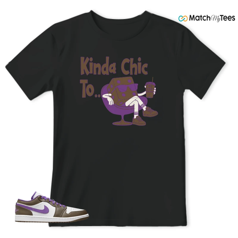Kinda Chic Black matching T-shirt T-shirt
